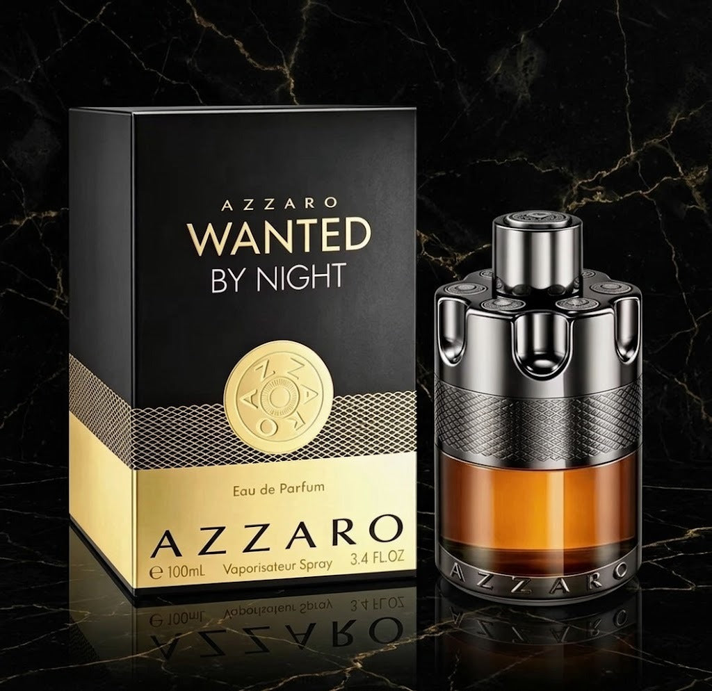 Azzaro Wanted By Night Eau de Parfum Spray for Men 3.4 fl oz / 100 ml