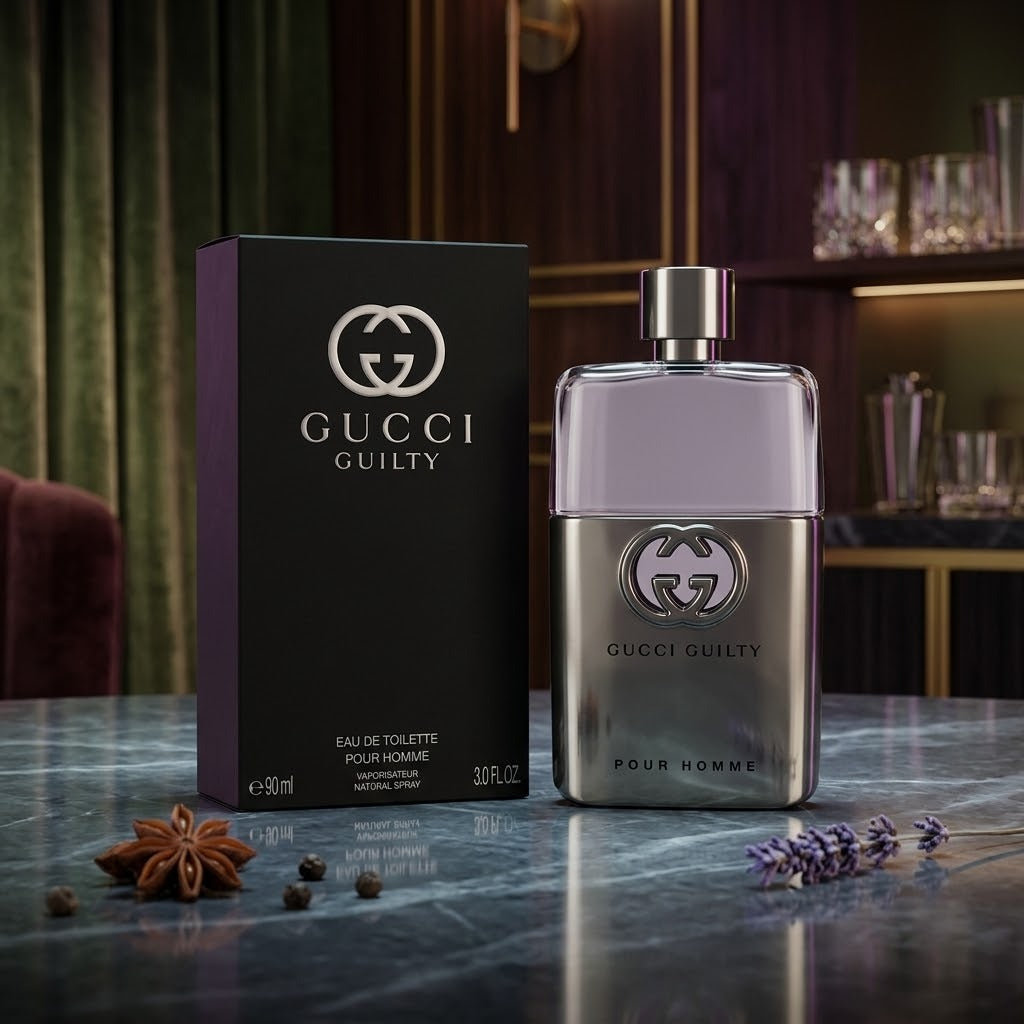 Gucci Guilty Pour Homme Eau de Toilette 3 oz / 90ml for Men – Luxury Fragrance