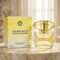Versace Yellow Diamond Eau de Toilette Spray 3 oz / 90ml for Women – Luxury Fragrance