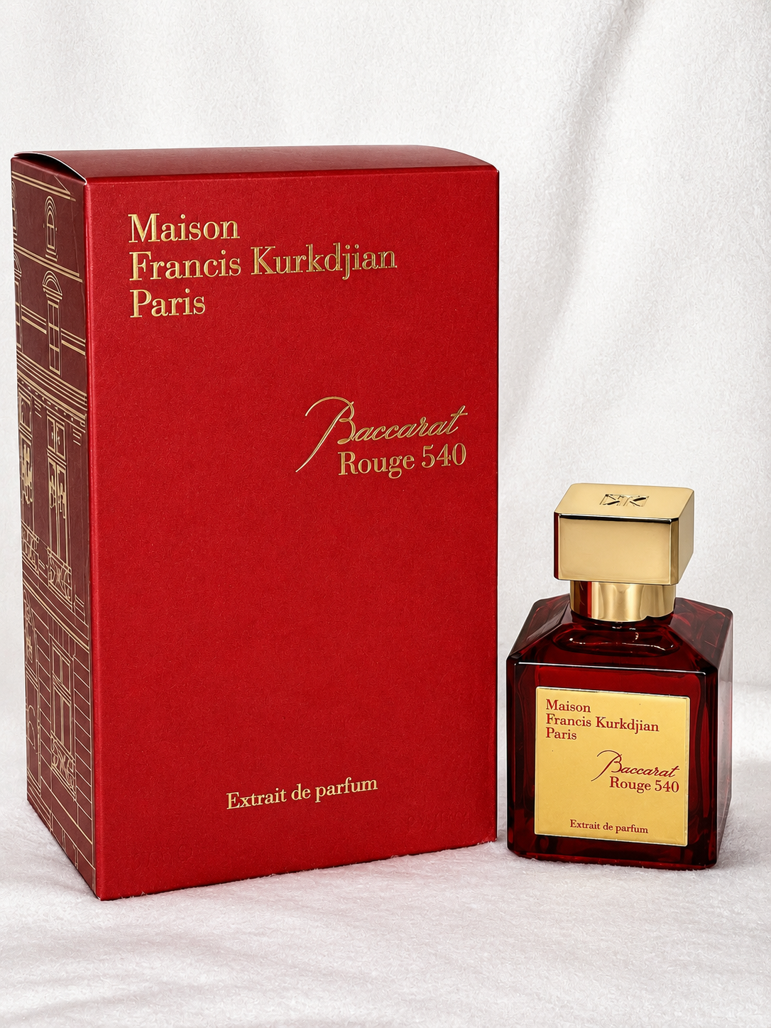 Baccarat Rouge 540 Eau de Parfum Spray – 2.4 oz / 70ml | Luxury Unisex Fragrance