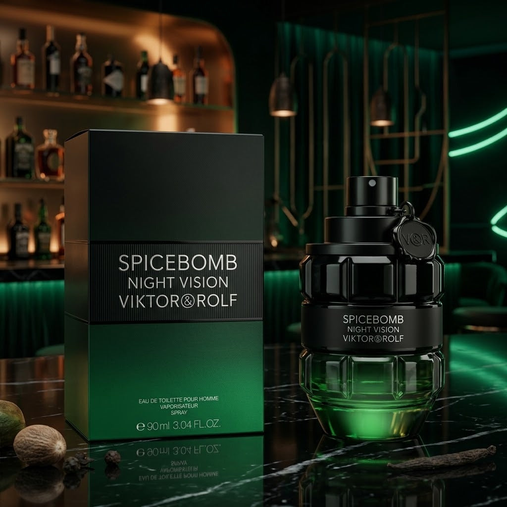 Viktor & Rolf Spicebomb Night Vision Eau de Toilette 3.0 oz / 90ml for Men – New in Box