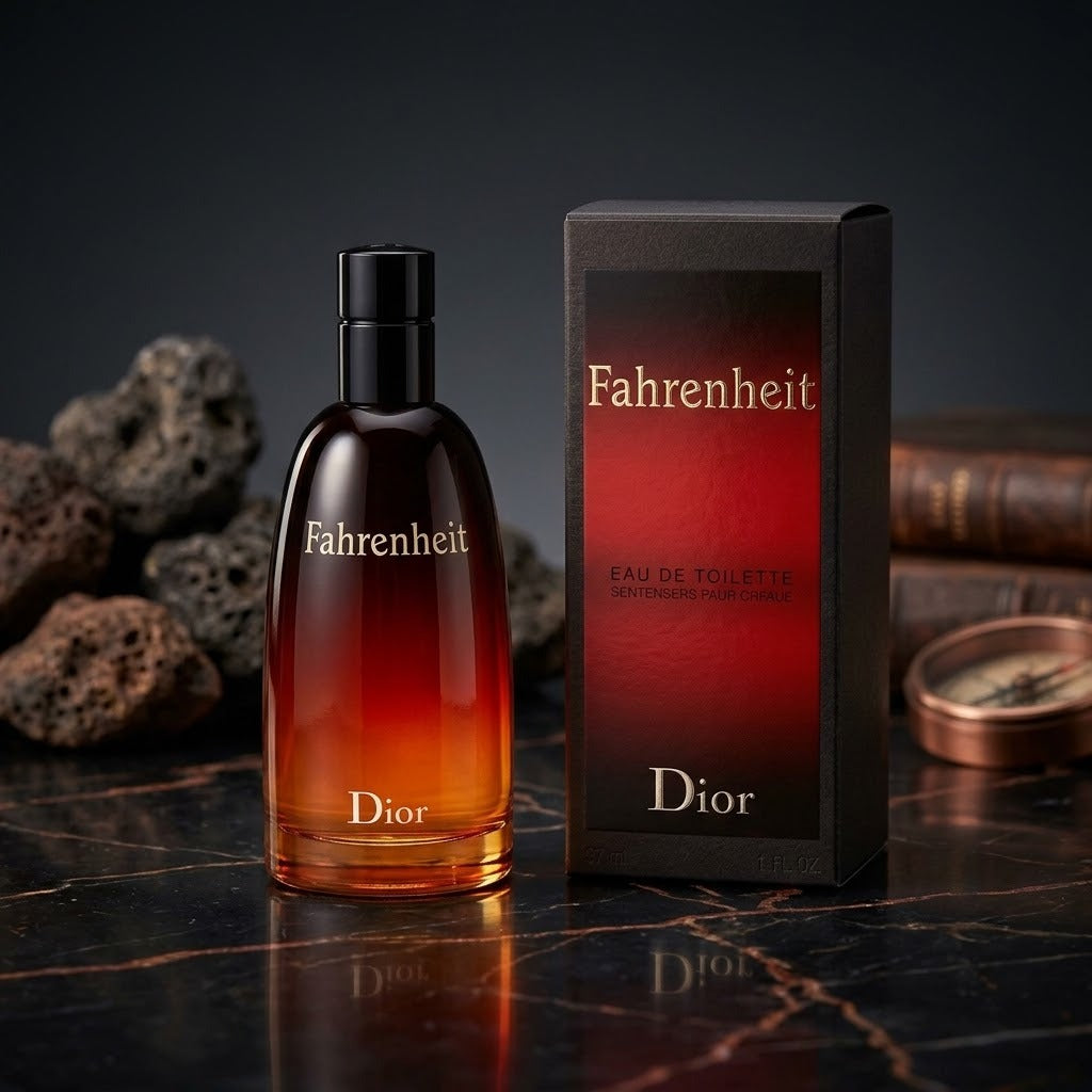 Dior Fahrenheit Eau de Toilette Spray 3.4 oz / 100ml for Men – Iconic Luxury Fragrance